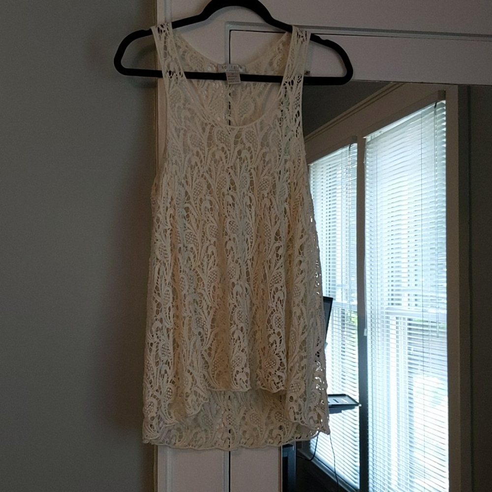 Crochet tank top